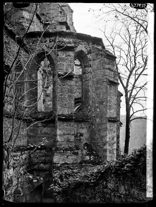 Ruine Oybin Oberlausitz am oberen Kreuzgang