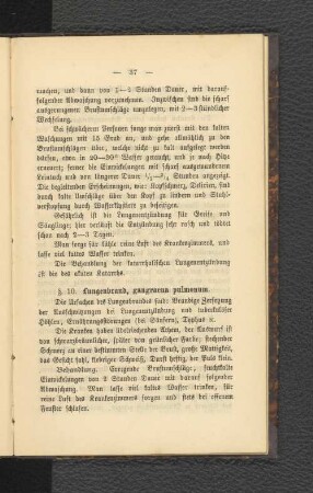 § 10. Lungenbrand, gangraena pulmonum.