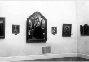 Aufstellung des Deutschen Museums im Pergamonmuseum, Raum 33, Sammlung der altniederländischen Gemälde