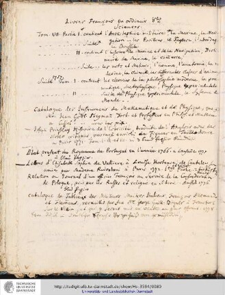 Livres Français en ordinair 8tv