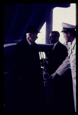 Bundespräsident Heuss 26.10.57.