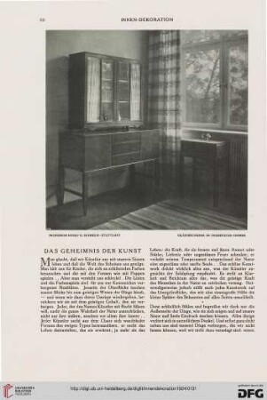 35: Das Geheimnis der Kunst