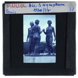 Paris, Maillol, Les Trois Grâces / Les Trois Nymphes