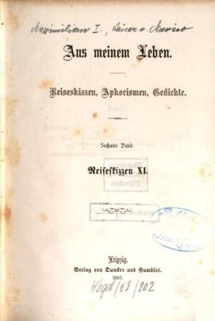 Aus meinem Leben : Reiseskizzen, Aphorismen, Gedichte, VI. Reiseskizzen XI: Bahia