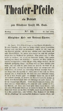 Nro. 25 (23. Juni 1850)