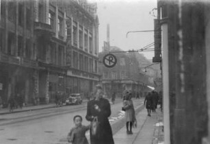 Reichsstraße, Blickrichtung Süden zur Grimmaischen Straße