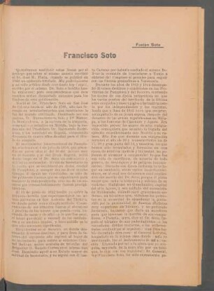 Francisco Soto