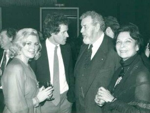 IFF 1981. Christiane Maybach, Dr. Wolf Donner, Bernhard Wicki, Agnes Fink