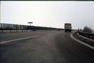 Ausfahrt aus Tangente (Stuttgart Richtung Ulm)