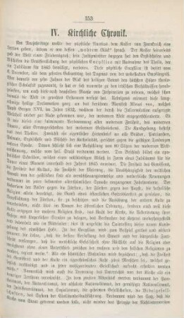 153-160 Kirchliche Chronik
