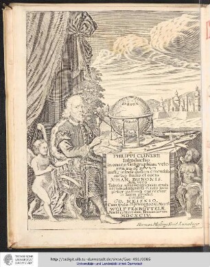 Kupferstich Cluverii Introductio in omnem Geographiam veterem acq.