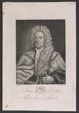 Porträt James Brydges, 1. Herzog von Chandos (ca. 1674-1744)