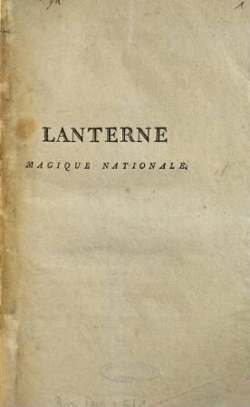 Lanterne magique nationale