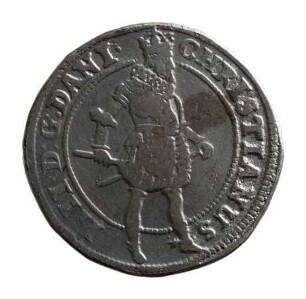 Münze, 1/2 Krone (AV), 1624