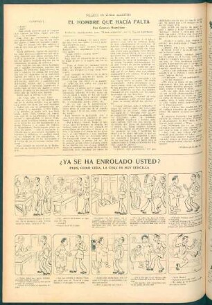 ¿Ya se ha enrolado usted? [Cómic] : Pues, como vera, la cosa es muy sencilla
