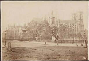 Westminster Abbey, Nordansicht.