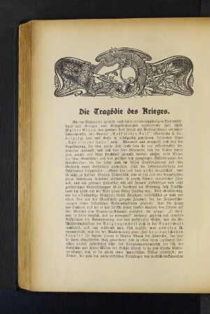 Die Tragödie des Krieges