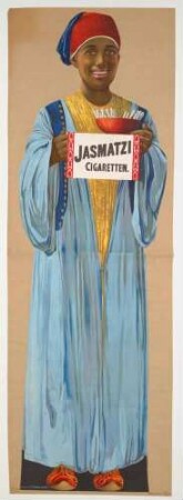 Plakat: Jasmatzi Cigaretten