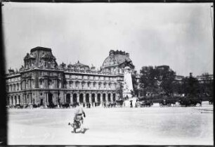 Paris, Place du Caroussel und Louvre Nordflügel