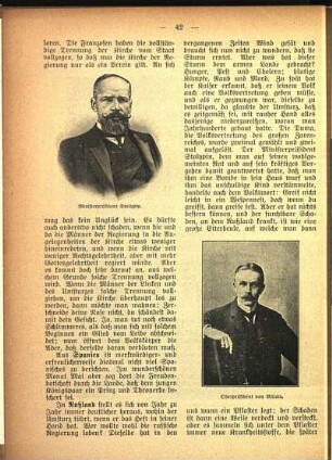 Ministerpräsident Stolypin. Oberpräsident von Bülow.