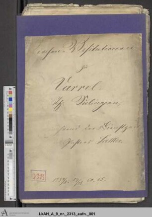 Varrel: Visitationsakten