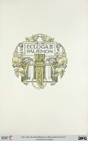 Ecloga III: Palaemon