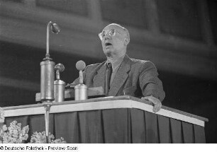 Rede von Johannes R. Becher