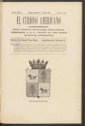 [Escudo de armas de la familia "Chacón"]