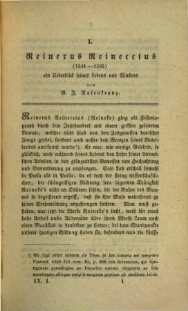 Zeitschrift für vaterländische Geschichte und Altertumskunde. 9, 9. 1846