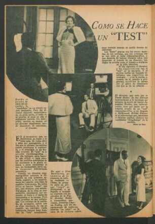 Como se hace un "test"