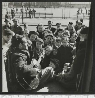 Porträtaufnahme Woody Guthrie