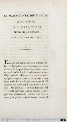 CXI. La Madonna col divin Figlio