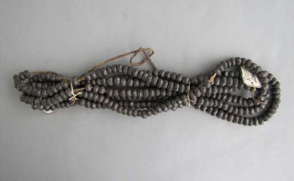 Necklace made from iron beads