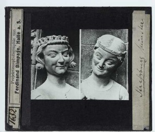 Straßburg, Münster : Portal, Gewändefiguren, Jungfrauen