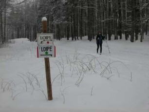 Der Erholungsort Friedrichsbrunn im Unterharz, ca. 450 m hoch gelegen, bietet zur Winterzeit mit gespurten Loipen ideale Wintersportbedingungen