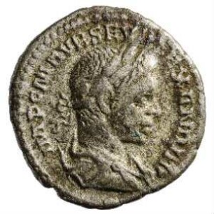Münze, Denar, 222 - 235 n. Chr.