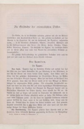 Die Geschichte der orientalischen Völker