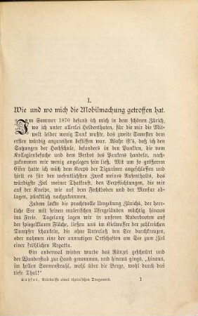 Erlebnisse eines rheinischen Dragoners im Feldzuge 1870/71