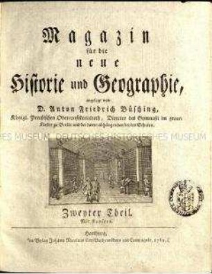 Zeitschrift für neue Geschichte und Geographie