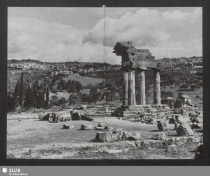 Agrigent. Der sogenannte Kastor-und-Pollux-Tempel im Weihbezirk der chthonischen Gottheiten