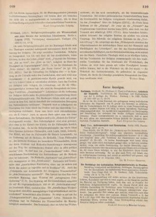 110 [Rezension] Die Rechtslage des katholischen Religionsunterrichts in Preußen