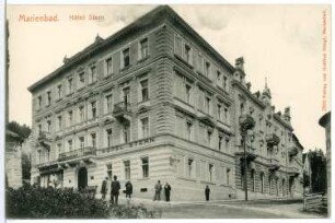 Marienbad. Hotel Stern am Kirchenplatz