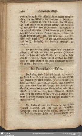Die Naturhistorie der Austern