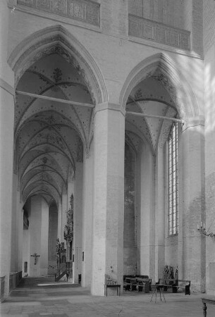 Stralsund. St.-Marien-Kirche, nordwestliches Seitenschiff