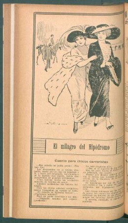 El milagro del Hipódromo - [Publicidad] : Cuento para chicos carreristas