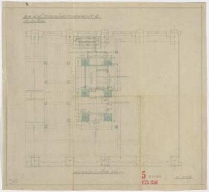 Turbinenfundament 6 (Grundriss Höhe 226,0 m)
