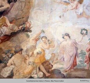 Triumph der Venus, Diana, Nymphen und Vulkan - trionfo della Venere, Diana, Ninfe e Vulcano