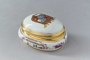 Zuckerdose mit dem Wappen der venezianischen Familie Tiepolo