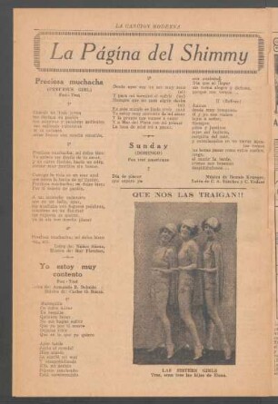 Preciosa muchacha : Fox-Trot