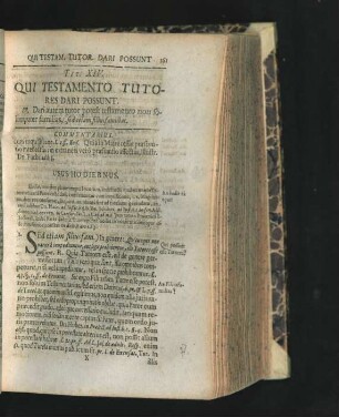 Tit. XIV. Qui Testamento Tutores Dari Possunt.